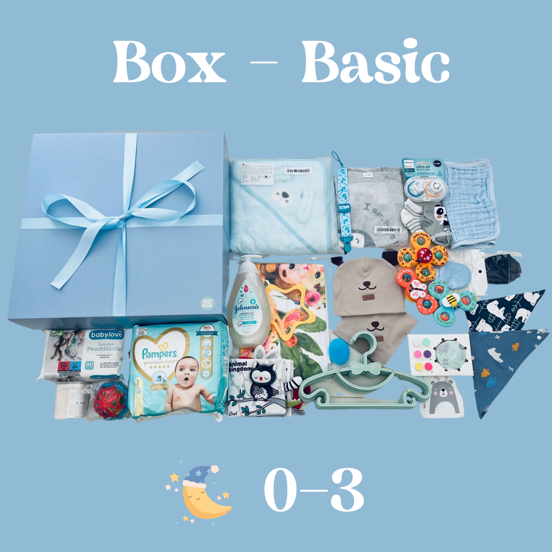 Geschenkbox für Babys – Junge
